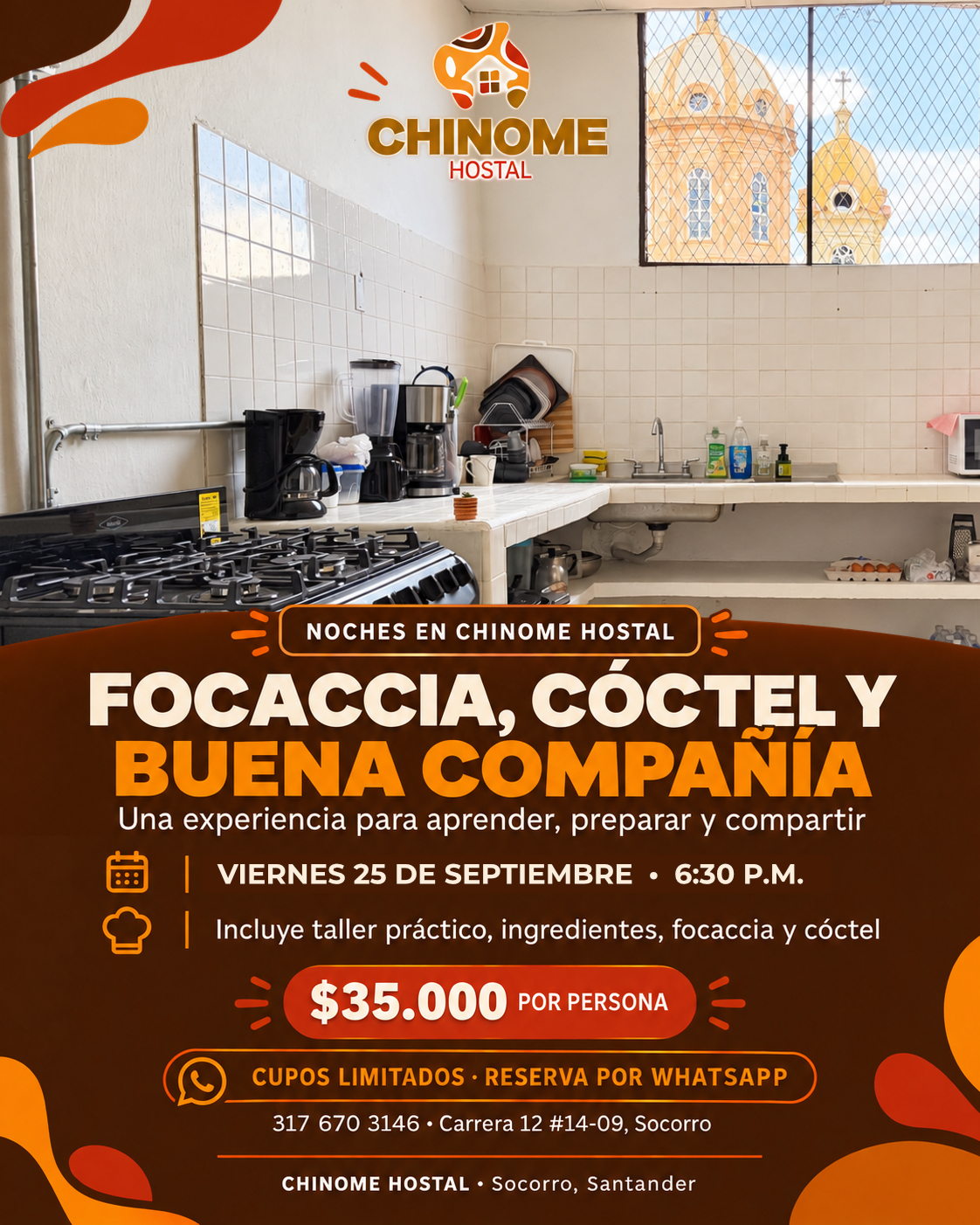 Noche de Focaccia & Cóctel